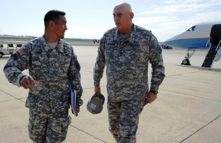 Odierno visits JRTC for first Decisive Action rotation